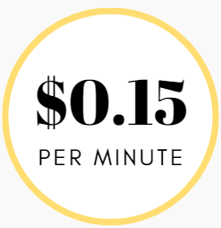 transcription $0.15 per minute