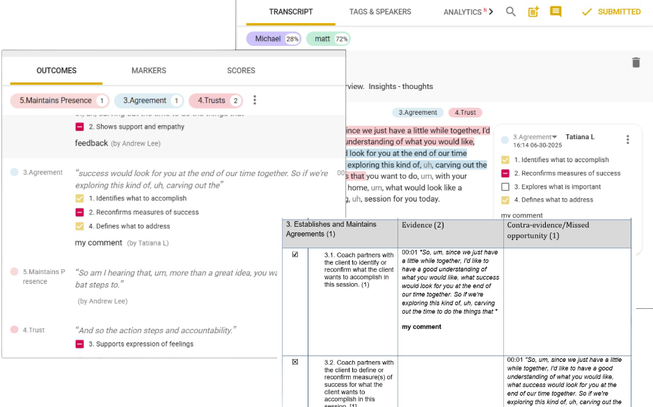 AI coaching assessment
